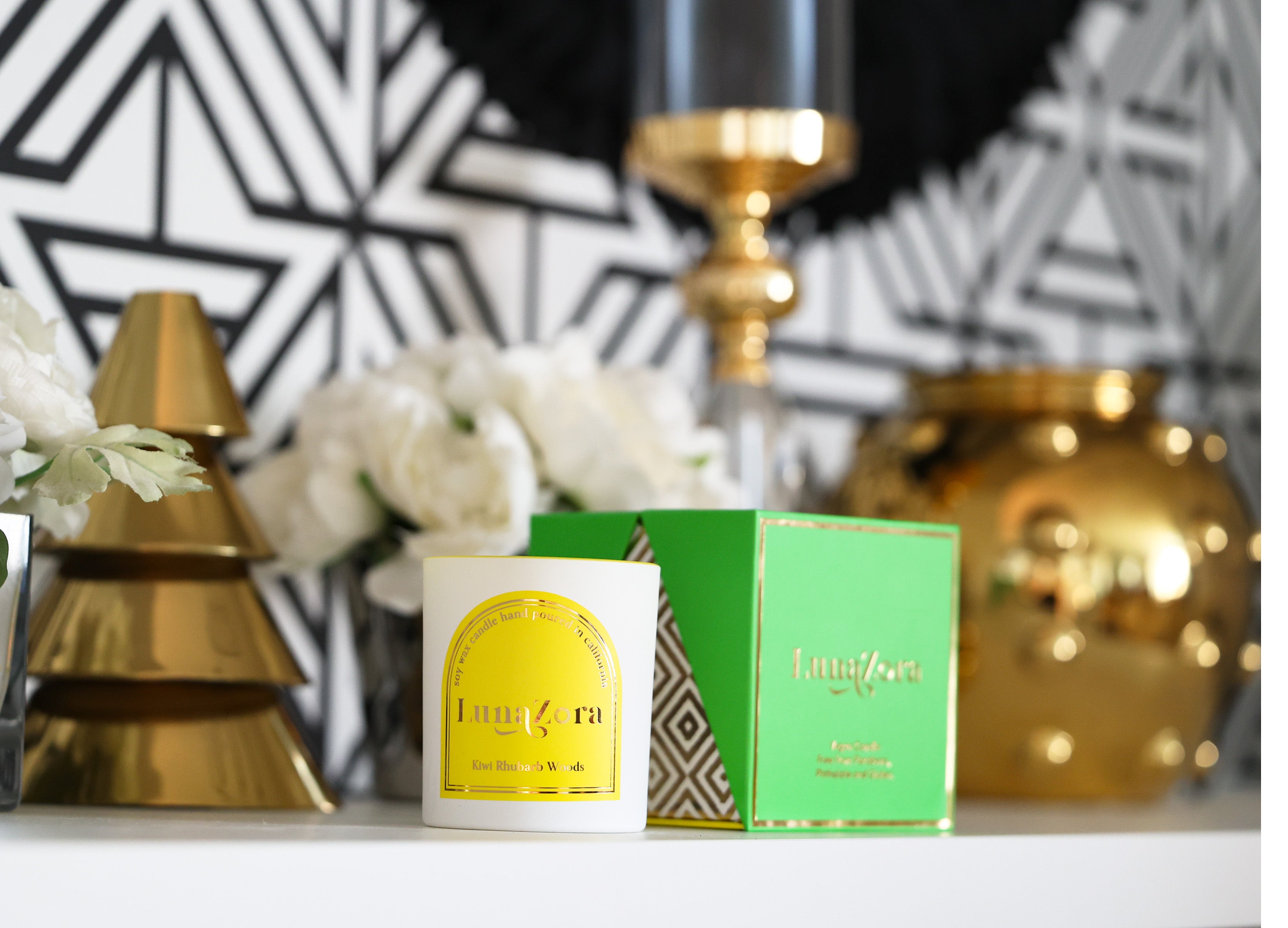 LunaZora Coconut Soy Candle
