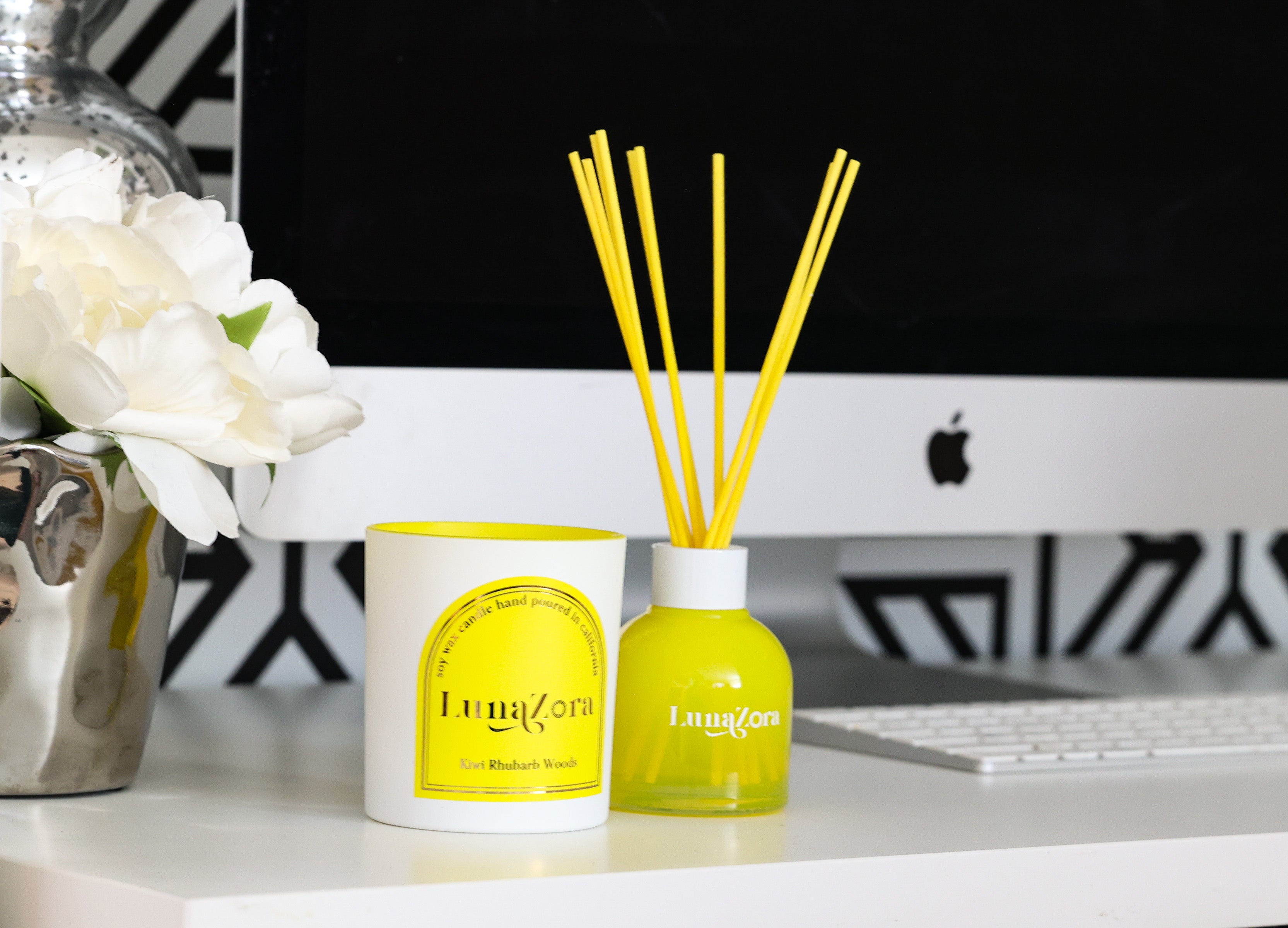 LunaZora Coconut Soy Candle