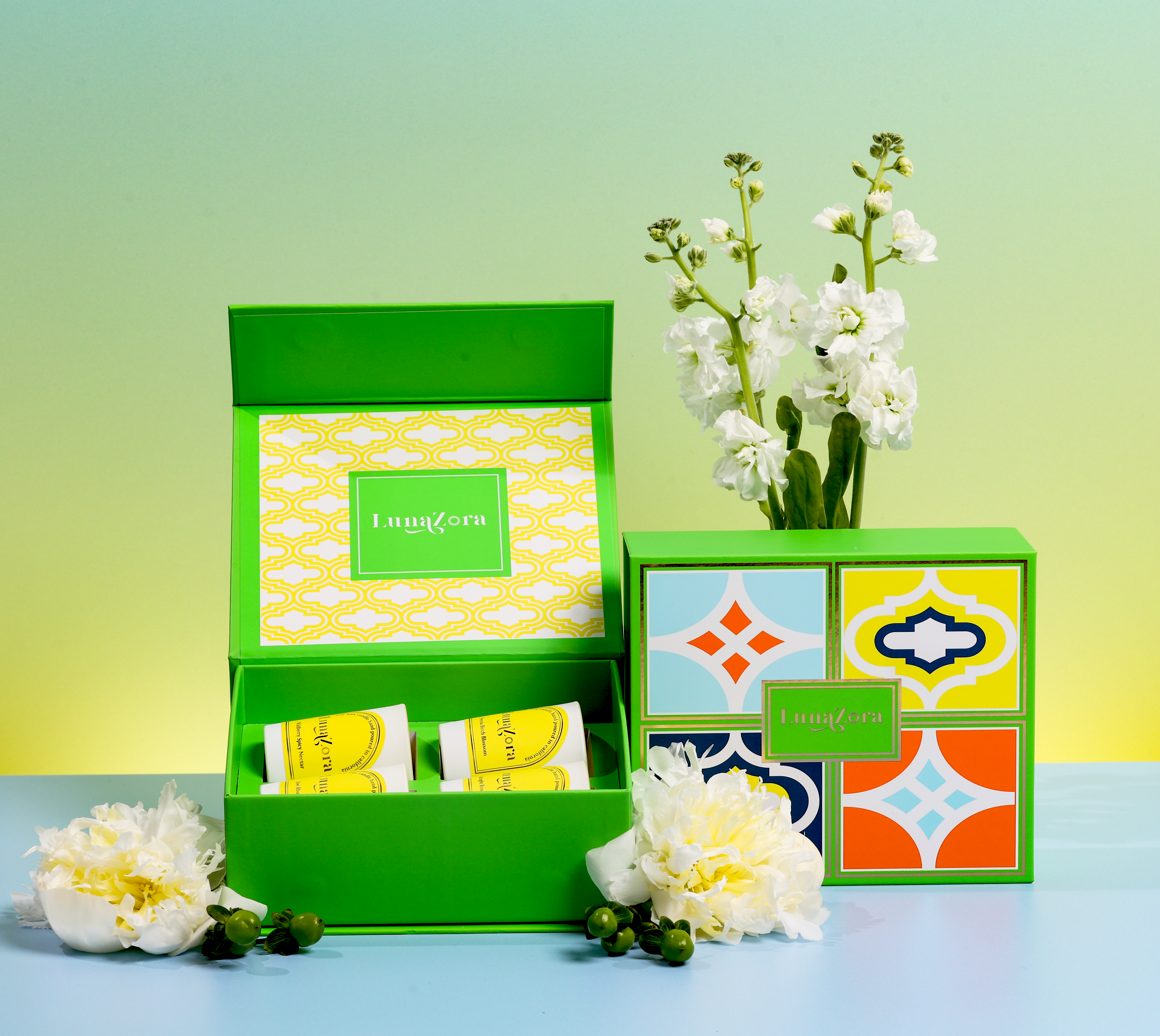 LunaZora Votive Candle Box