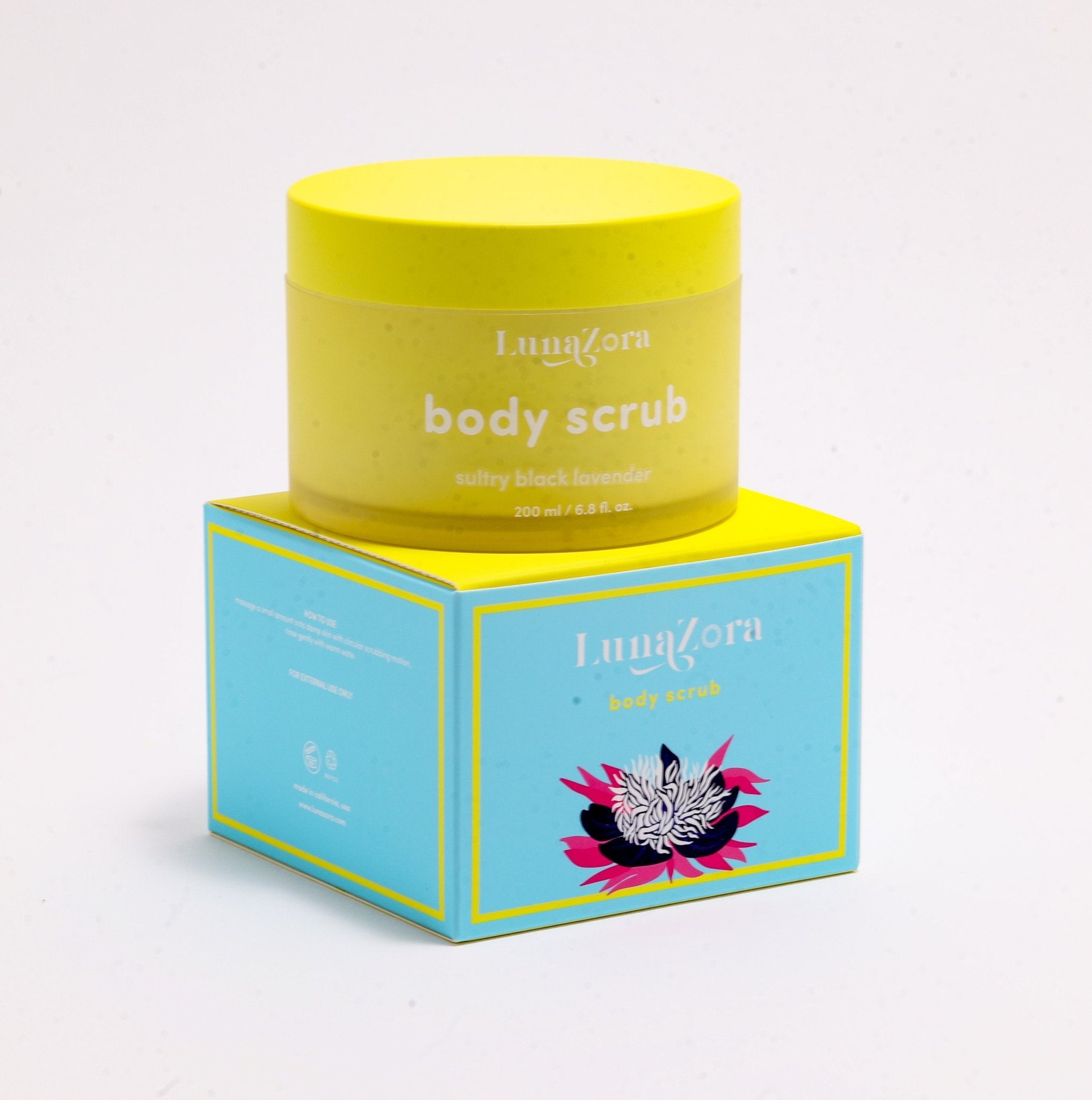 Bergamot Magnolia Plum Body Scrub - LunaZora